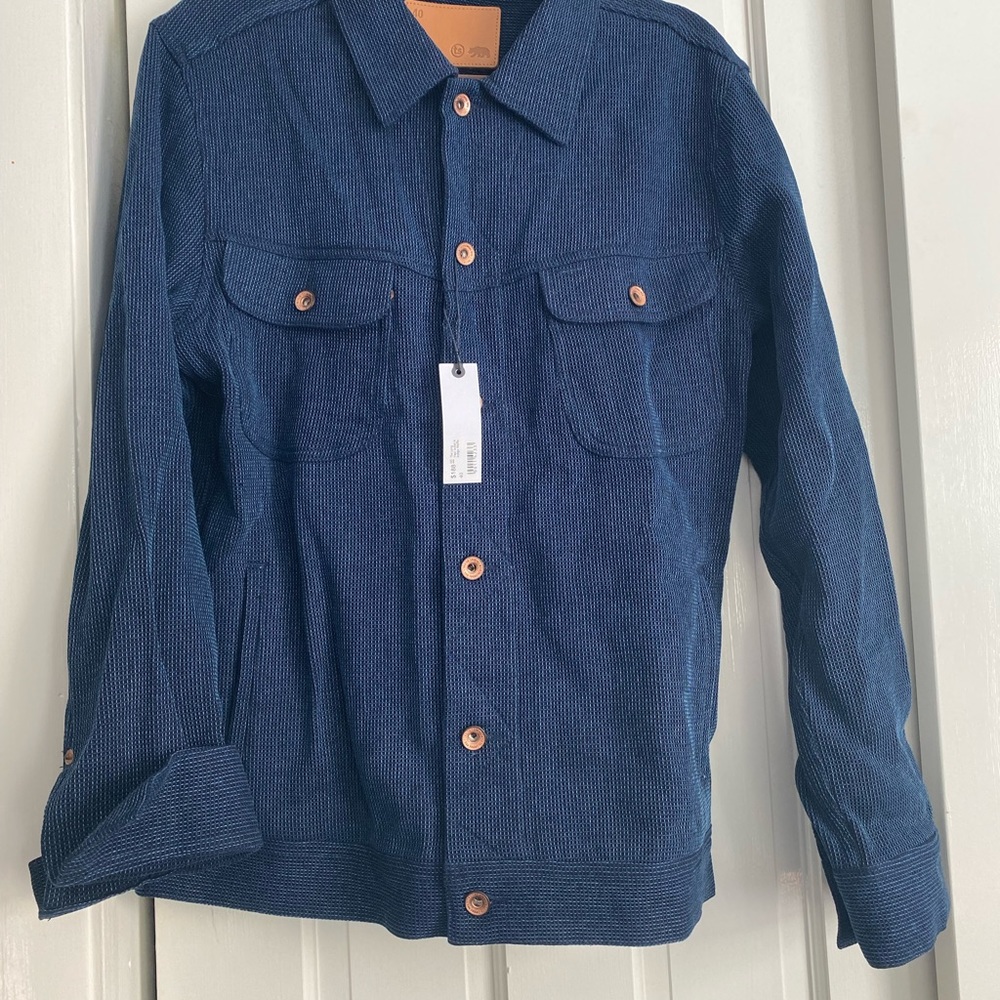 Taylor Stitch: The Long Haul Indigo Waffle Jacket